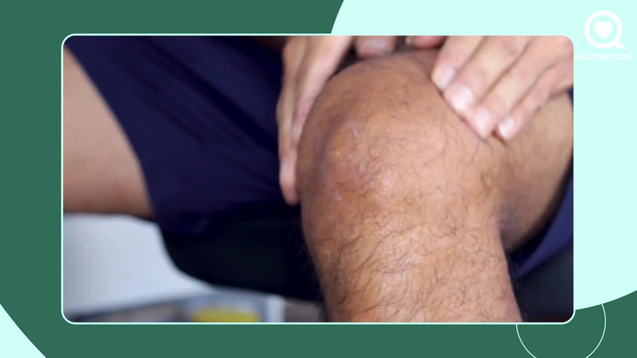 What are some holistic treatments for knee pain?
