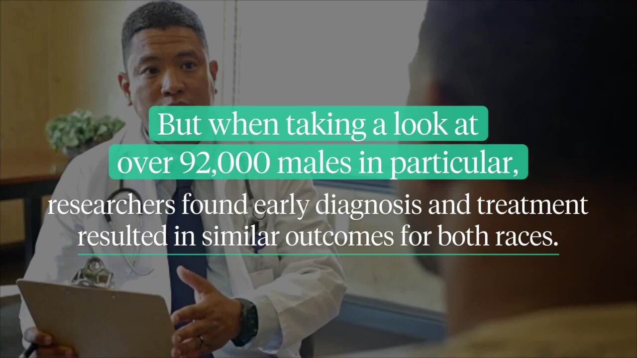 Black men are two times more likely to develop prostate cancer than white men, study says