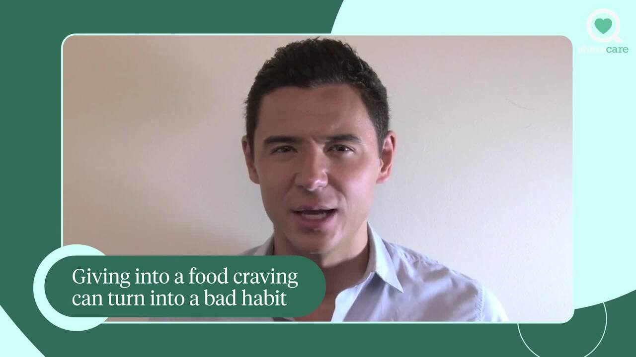 Why should I avoid giving into food cravings?