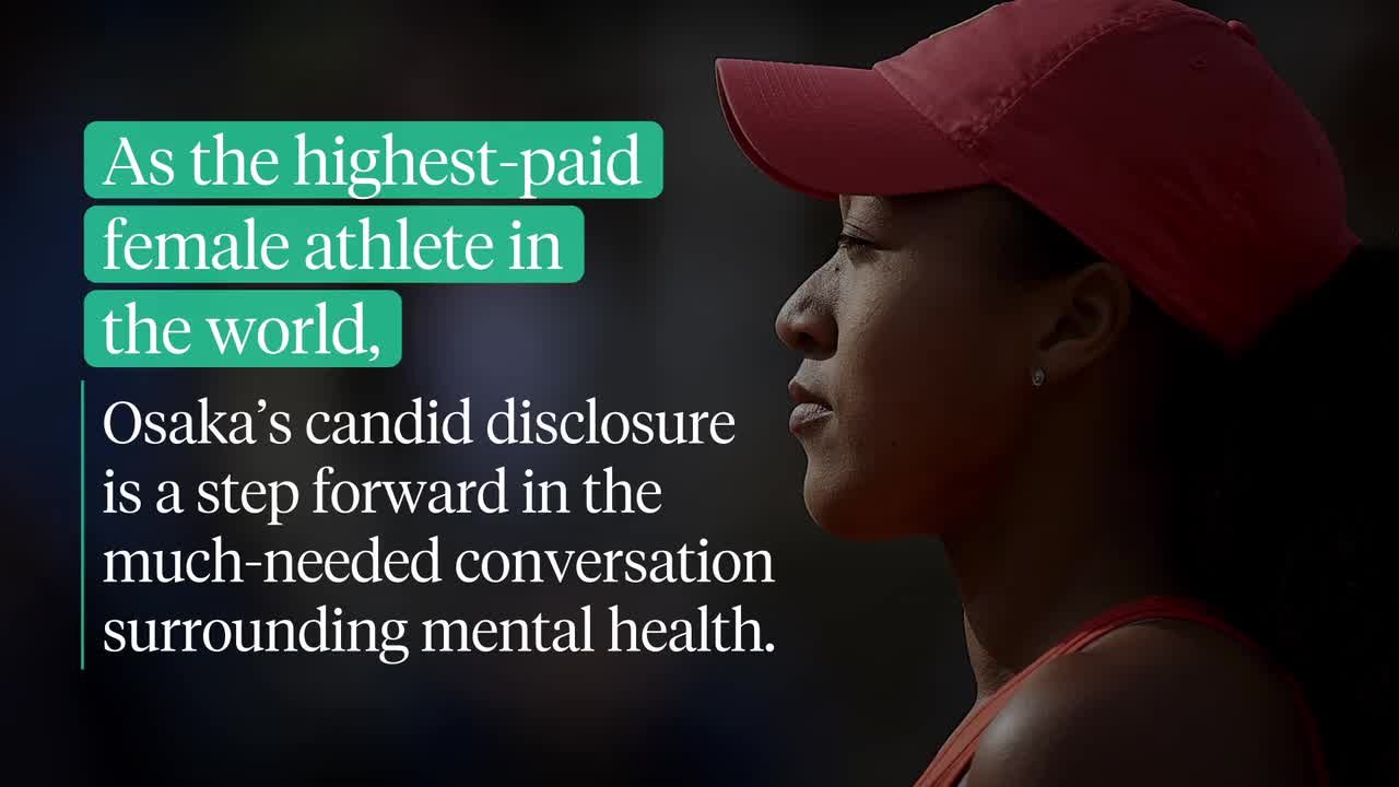 Naomi Osaka bravely opens up about mental health