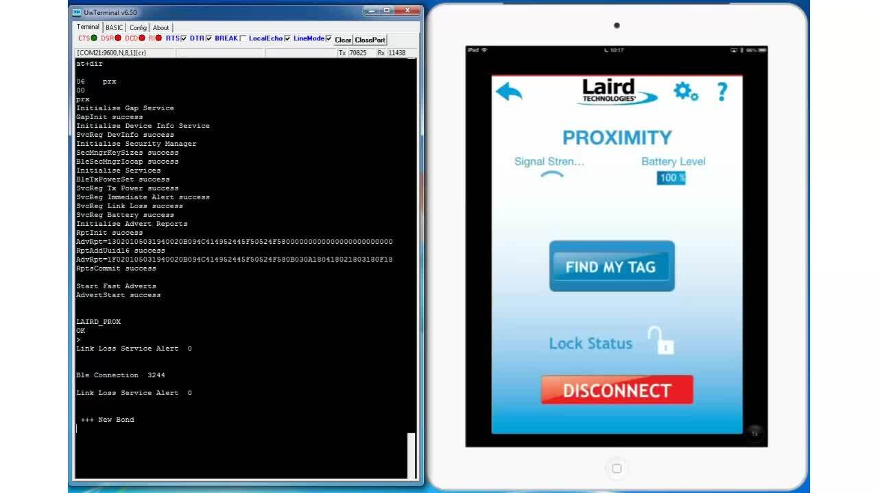 BL600 Profile Demonstration-Proximity
