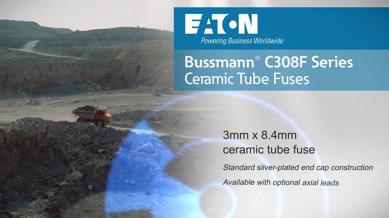 Bussman series C308F Intrinsically Safe Fuses