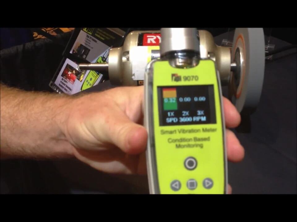 TPI Model 9070 Smart Vibration Meter Demo
