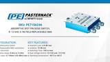 Pasternack PE71S6246 | Absorptive SP3T PIN Diode Switch, 8–12 GHz, 0.1W, Field-Replaceable SMA Pasternack PE71S6246 | Absorptive SP3T PIN Diode Switch, 8–12 GHz, 0.1W, Field-Replaceable SMA