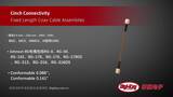 Cinch Fixed Length RF Cable Assemblies | Digi-Key Daily Cinch Fixed Length RF Cable Assemblies | Digi-Key Daily