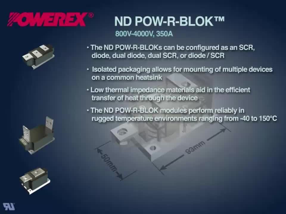 Key Features and Advantages for Using POW-R-BLOK™ Modules