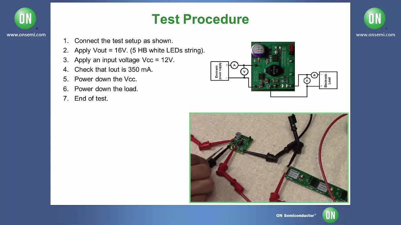 SOIC8 Boost Demonstration Evaluation Board - NCP3066SCBSTGEVB