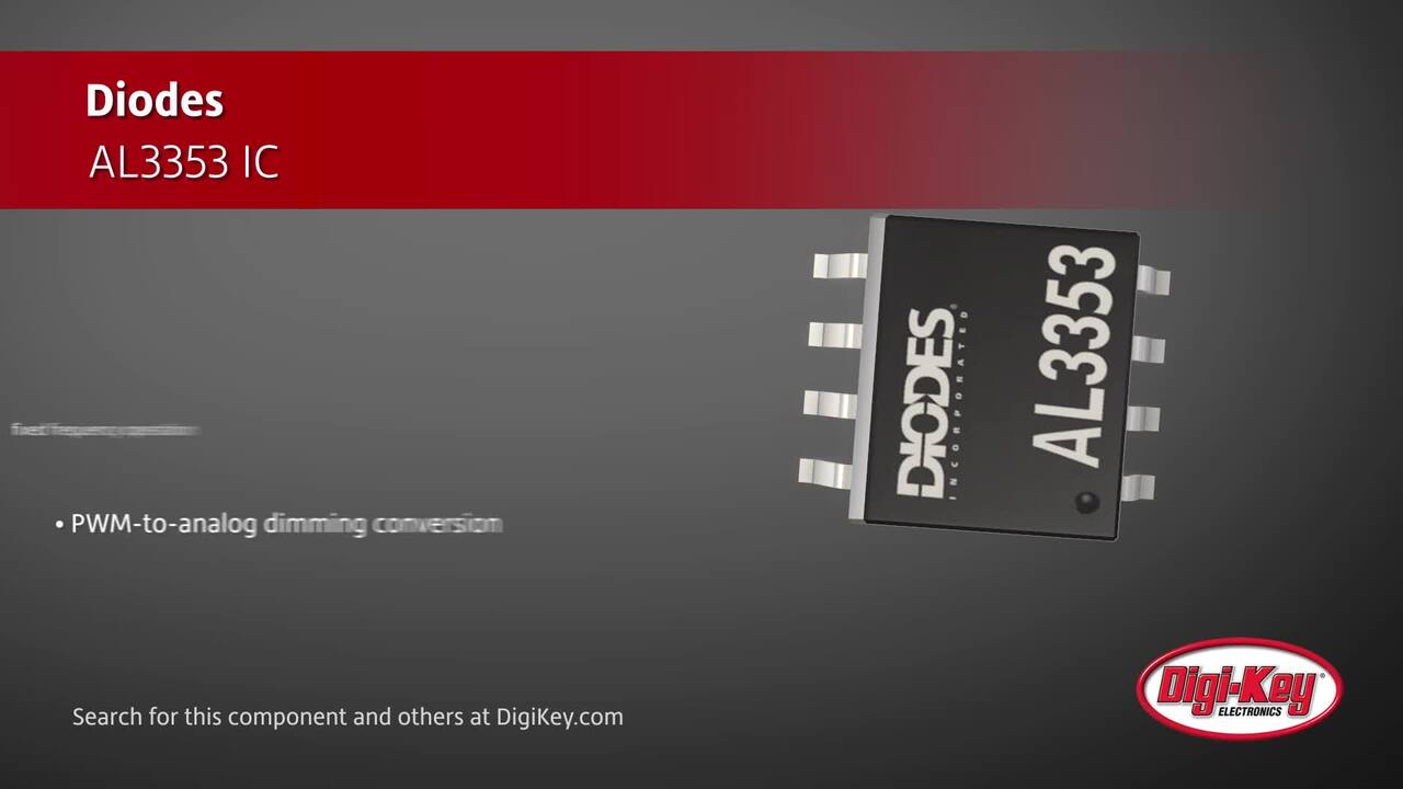 AL3353 Datasheet by Diodes Incorporated