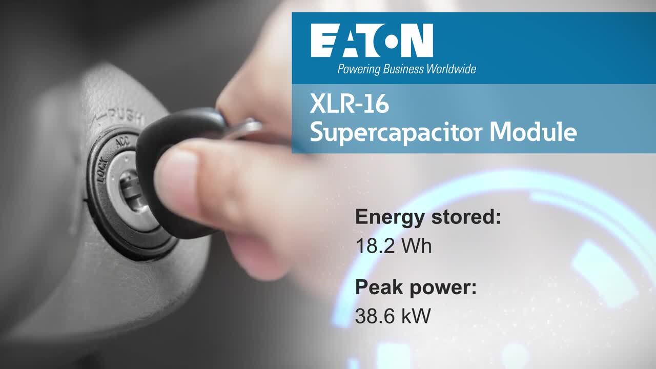  Low Voltage XVM-16 and XTM-18 Supercapacitor energy storage modules