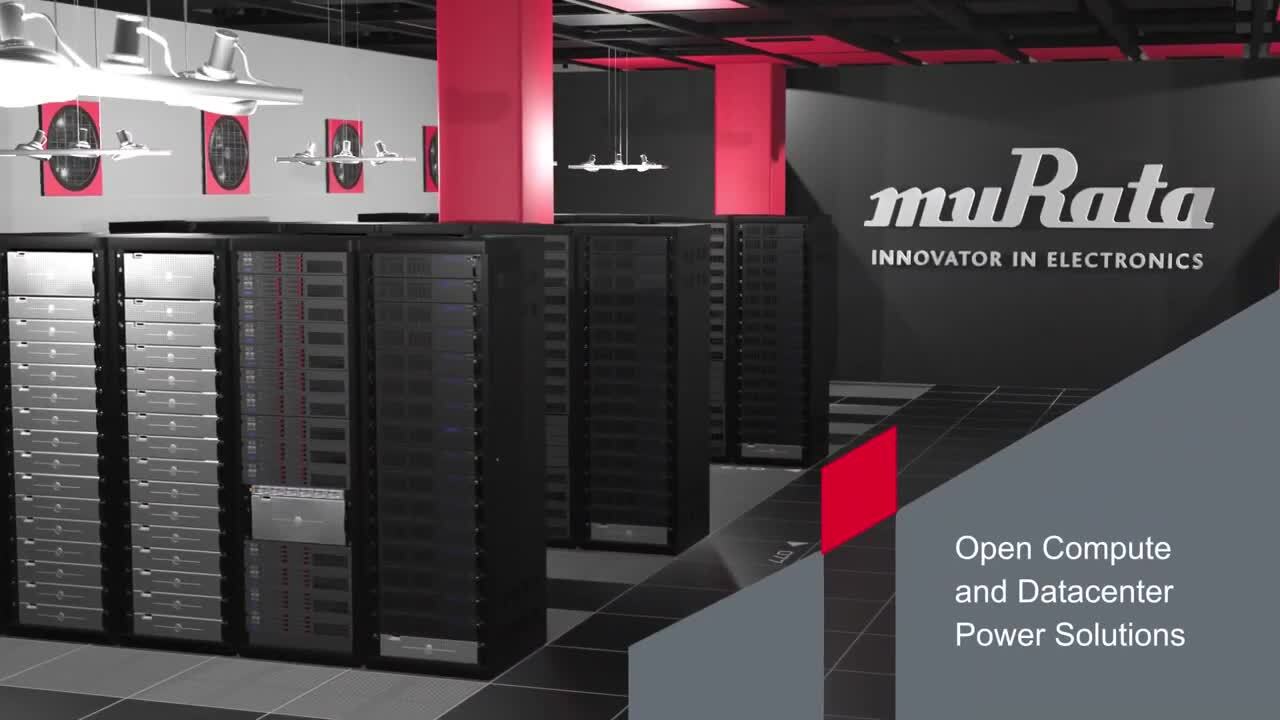 Murata’s Data Center and Open Compute Power Solutions