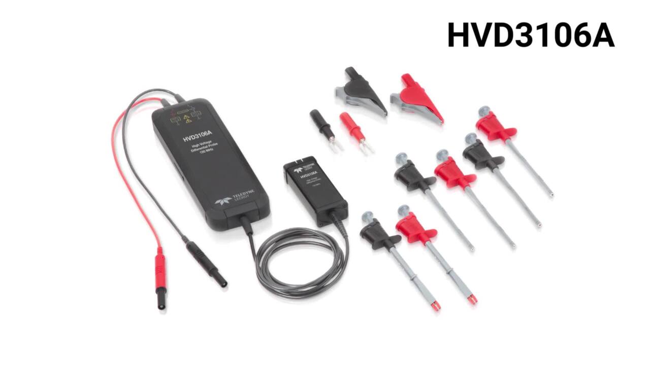 High Voltage Differential (HVD) Probes – Superior Performance