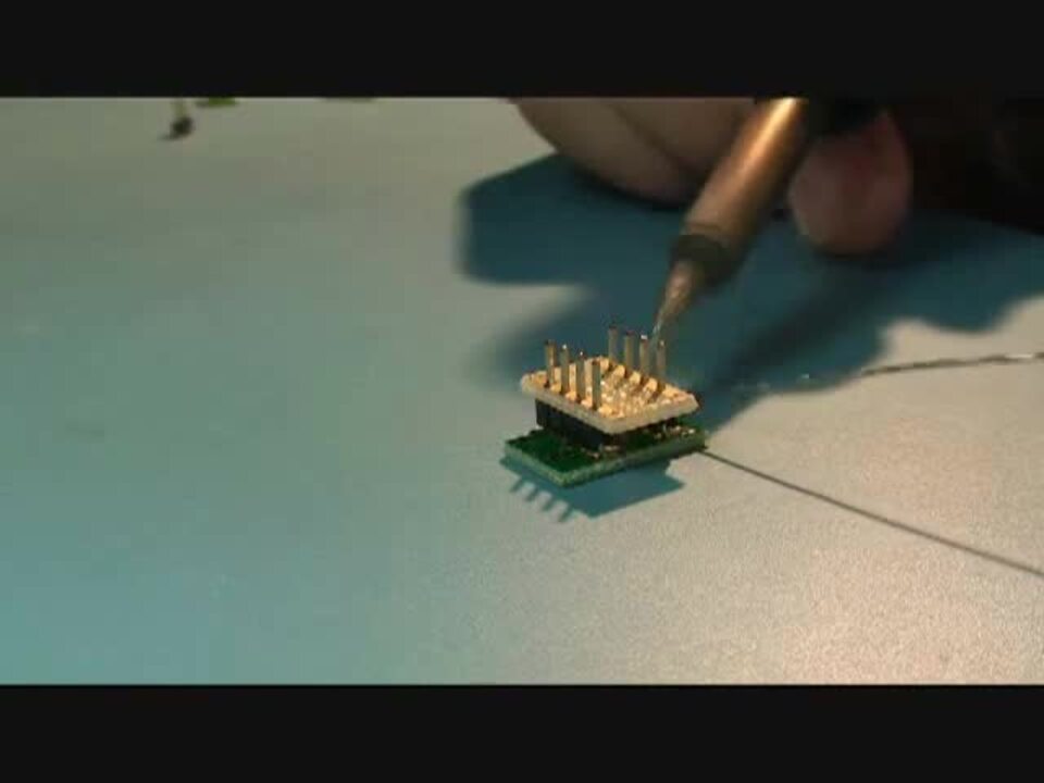 Surface Mount Pin Soldering of SMT to DIP Adapters