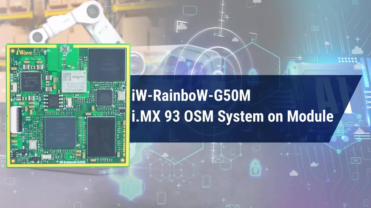Driver Monitoring Solution with i.MX 93 powered Embedded Computing Platforms from iWave