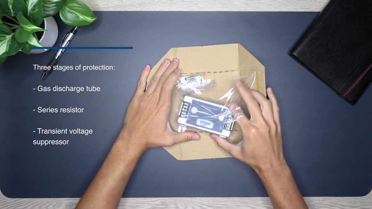 Unboxing the BB-422HESP RS-422/485 High-Speed Surge Protector