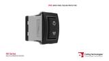 HR-Series Halo Illuminated Sealed Rocker Switch HR-Series Halo Illuminated Sealed Rocker Switch