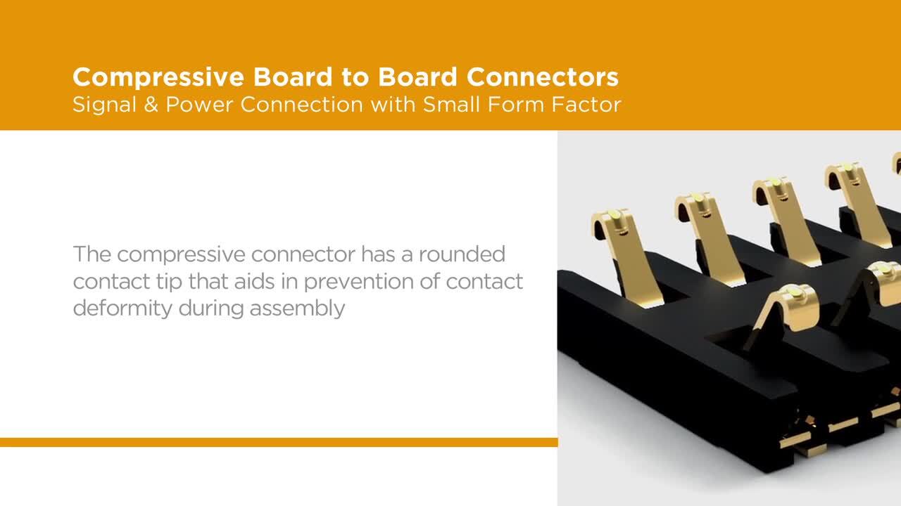 Compressive Board-to-Board (BTB) Connectors
