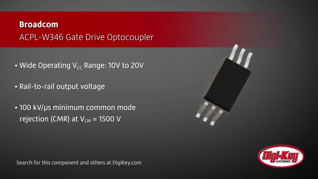 Broadcom ACPL-W346 Optocoupler | DigiKey Daily