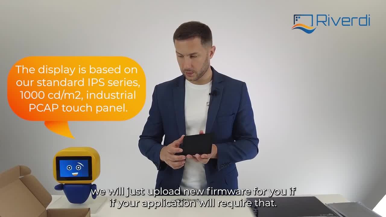 Unboxing the new 5-Inch STM32U5 Embedded Display from Riverdi