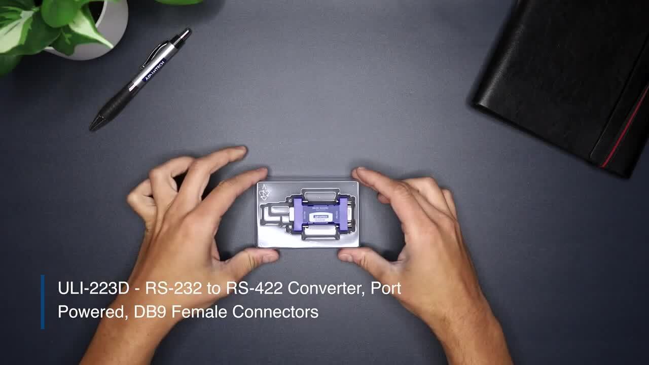 Unboxing the BB-422PP9R RS-422 Surge Protector with DB9 Connection