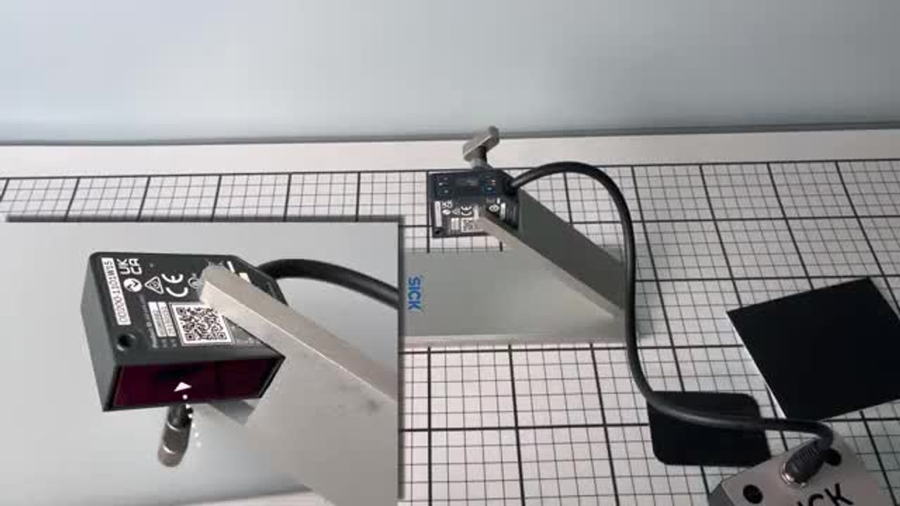 SICK OD200 Initial Setup - Laser Distance Sensor