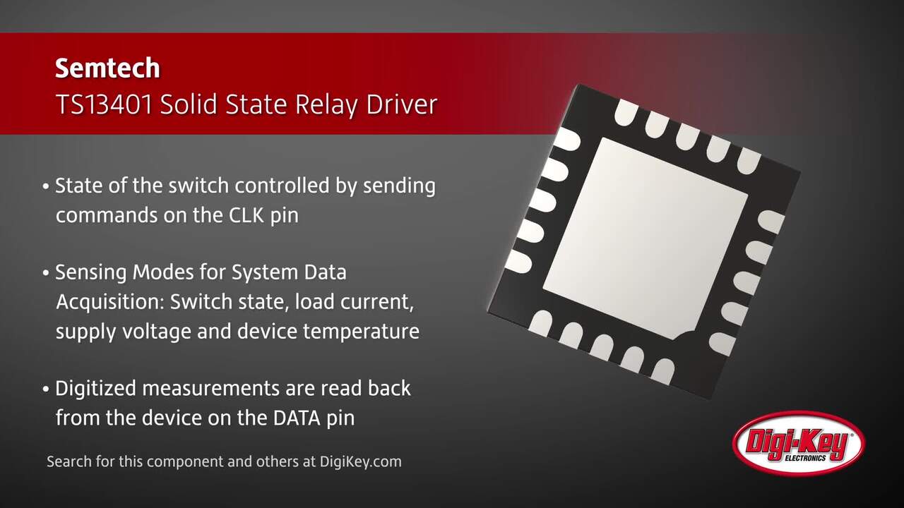 Semtech TS13401 Solid State Relay Driver | DigiKey Daily