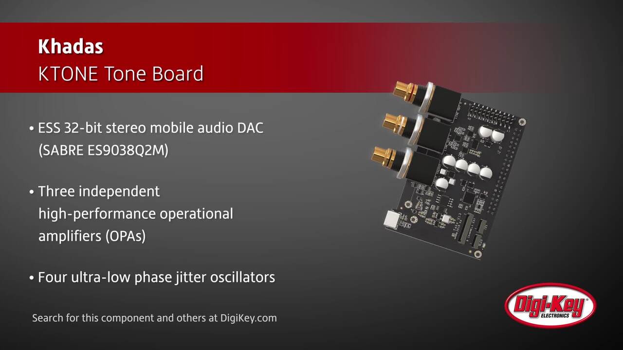 Khadas KTONE Tone Board | DigiKey Daily