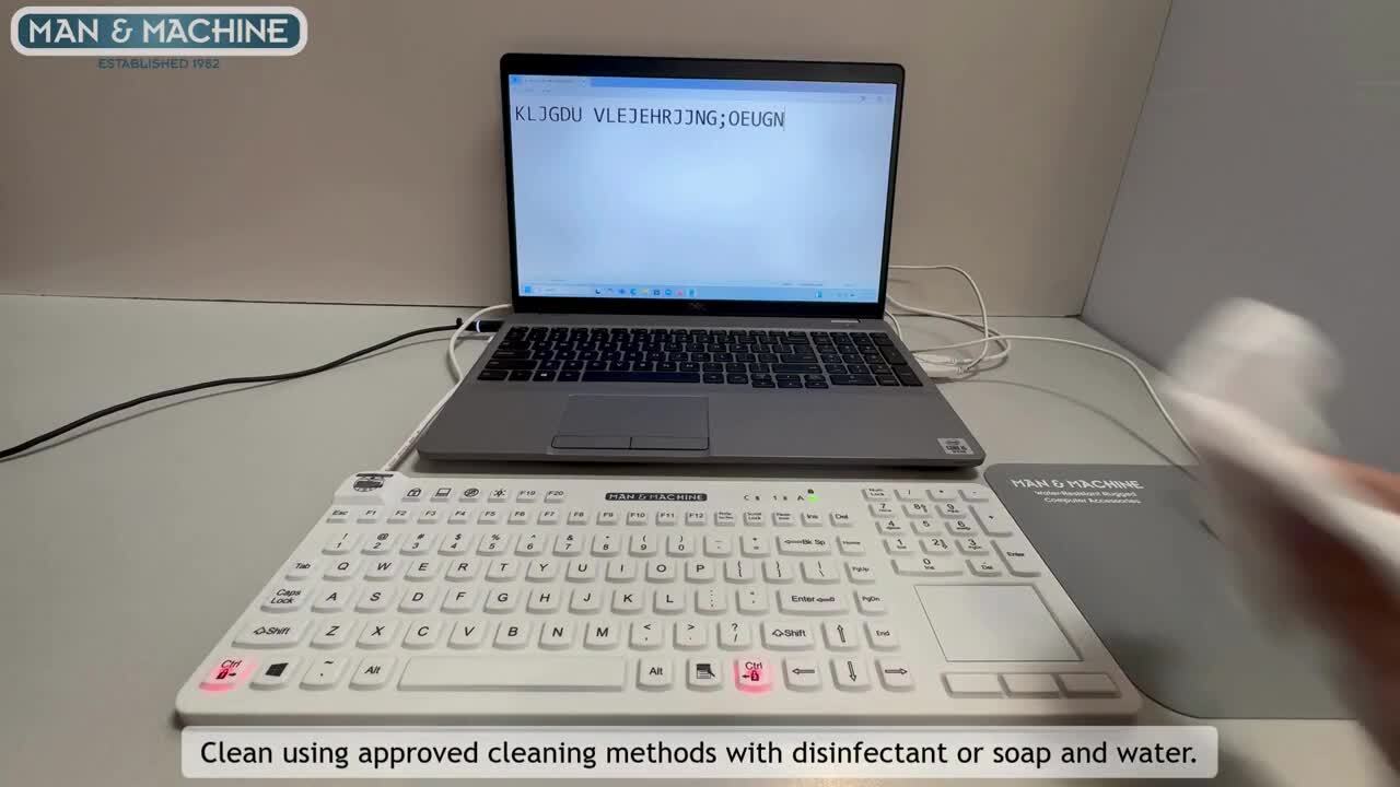 Man & Machine Really Cool Touch Keyboard