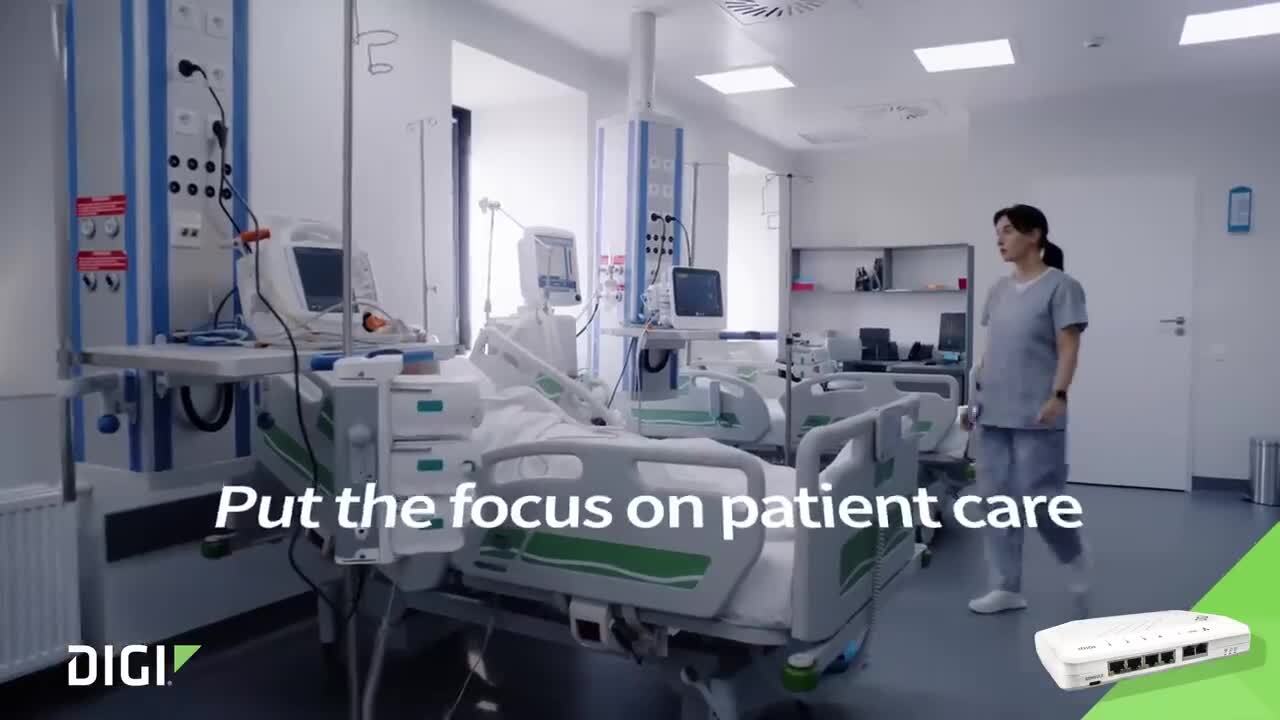 Digi Connect® EZ WS: Medical-Grade Serial-to-IP Connectivity for Secure Patient Care