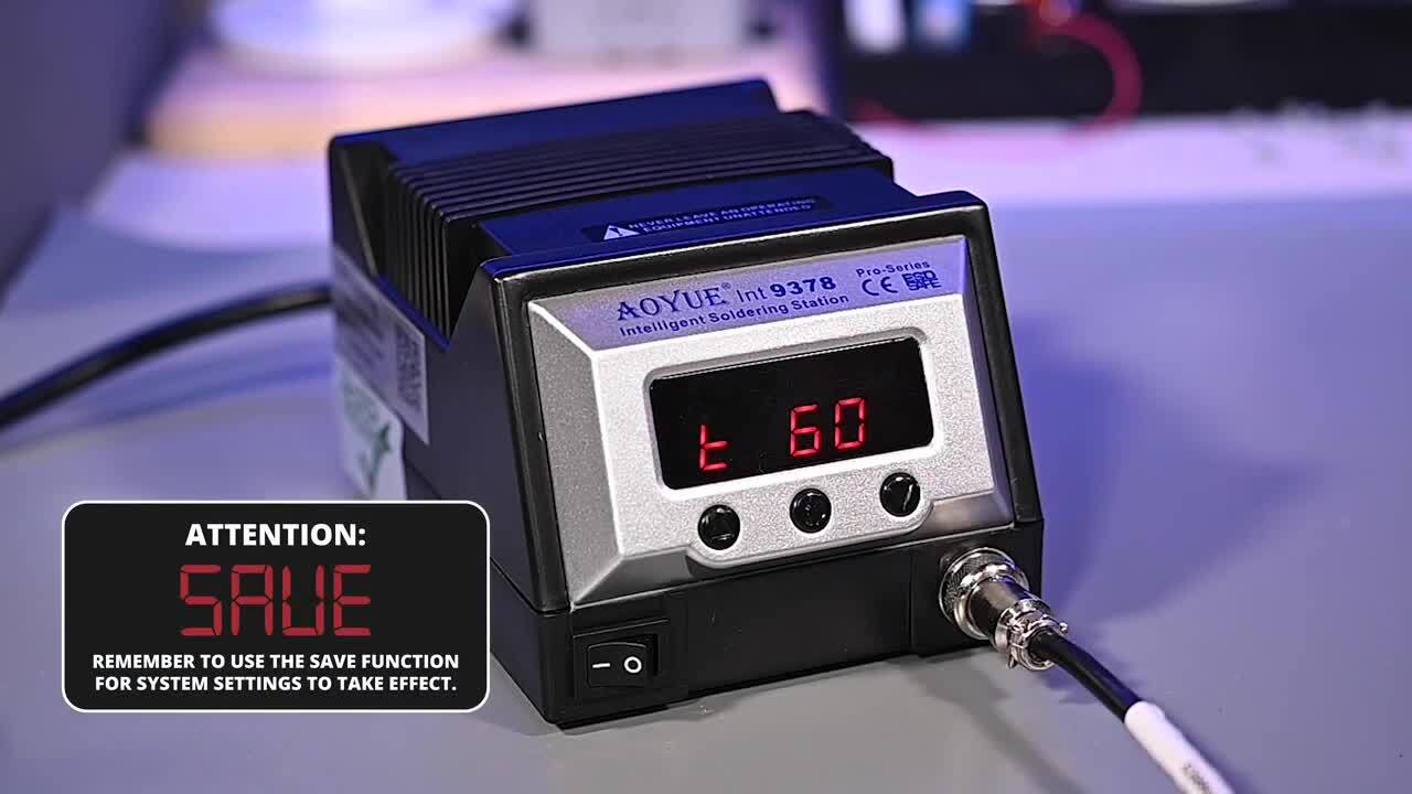 How to Set Up the Aoyue 9378 Pro Soldering Station