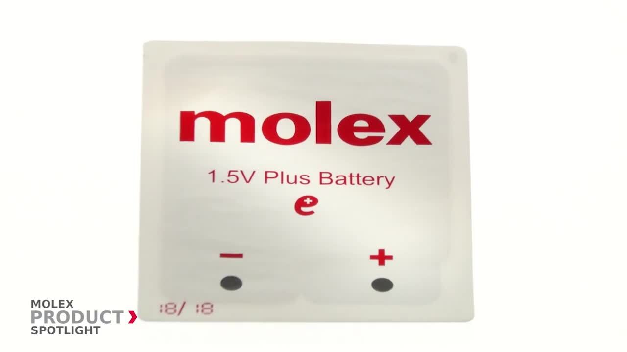 Molex Product Spotlight Thin film Battery