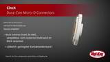 Cinch Dura-Con Micro-D Connectors | Digi-Key Daily