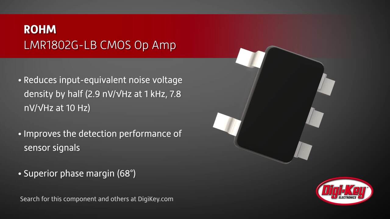 ROHM LMR1802G-LB CMOS Op Amp | DigiKey Daily