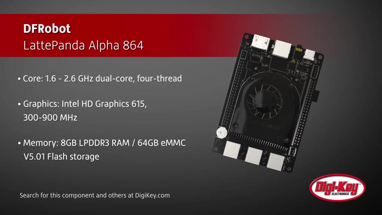 DFRobot LattePanda Alpha 864 | DigiKey Daily