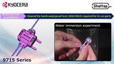 Kyocera 9715 Series Waterproof Branch Connector Submersion Test Kyocera 9715 Series Waterproof Branch Connector Submersion Test
