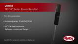Ohmite TEH140 Series Power Resistors | Digi-Key Daily