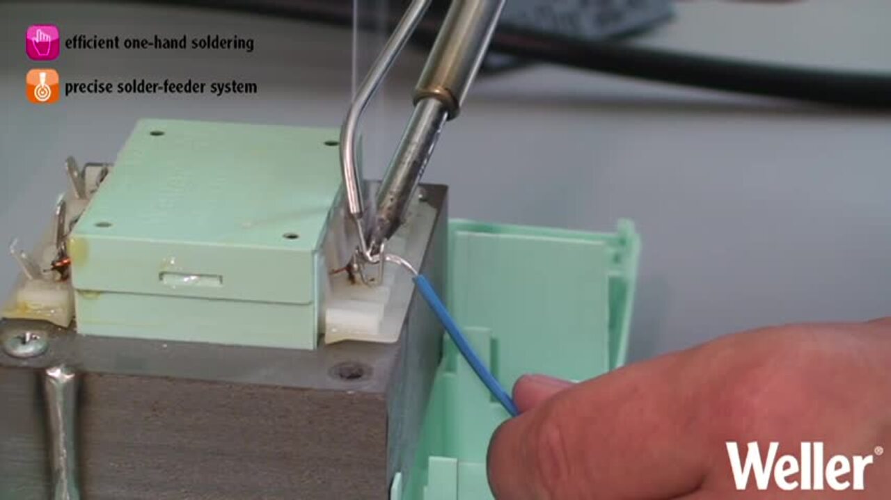 Automatic solder feeder by Weller