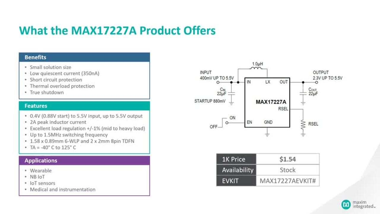 Introduction to the MAX17227A