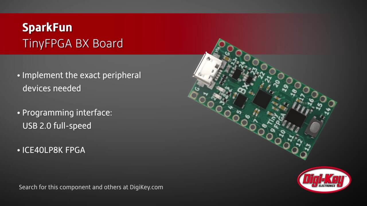 SparkFun TinyFPGA BX Board | DigiKey Daily