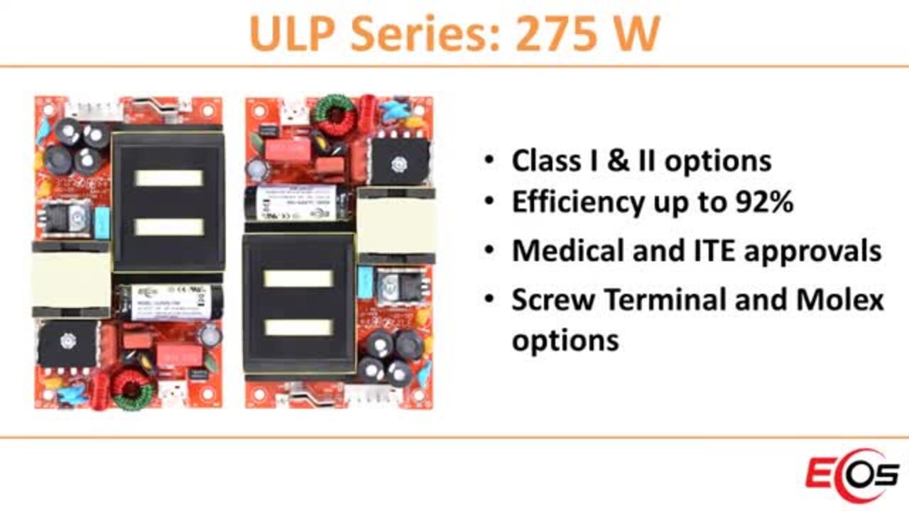 EOS Power (M)ULP275 Ultra Low-Profile Orange Power Supplies