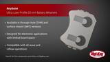Keystone Ultra-Low-Profile 20 mm Battery Retainers | Digi-Key Daily Keystone Ultra-Low-Profile 20 mm Battery Retainers | Digi-Key Daily