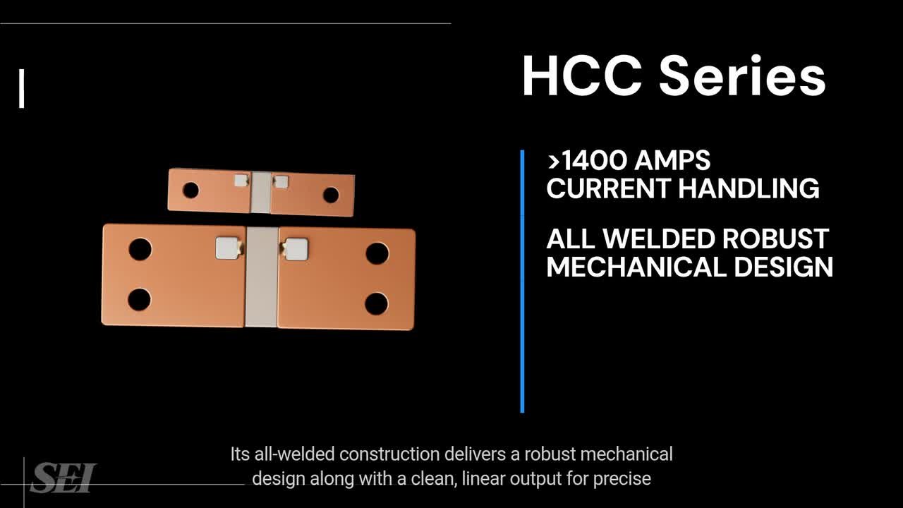 HCC High Current Busbar Shunts