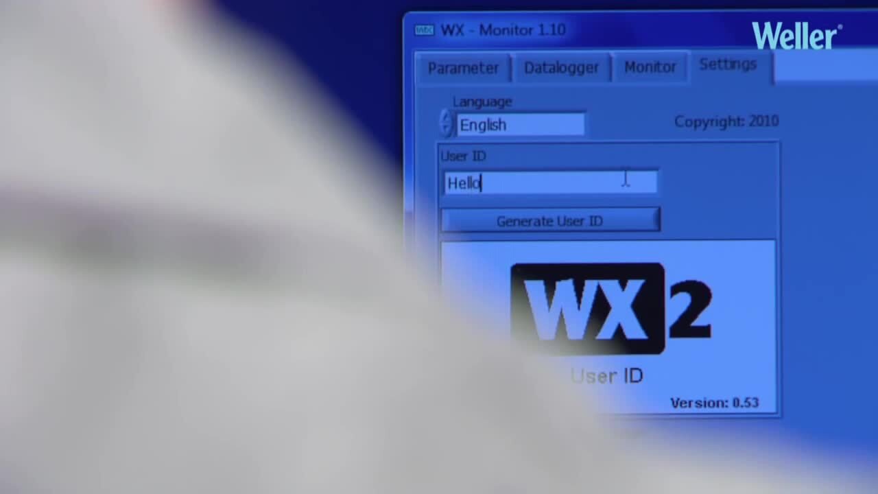 Weller WX monitoring software