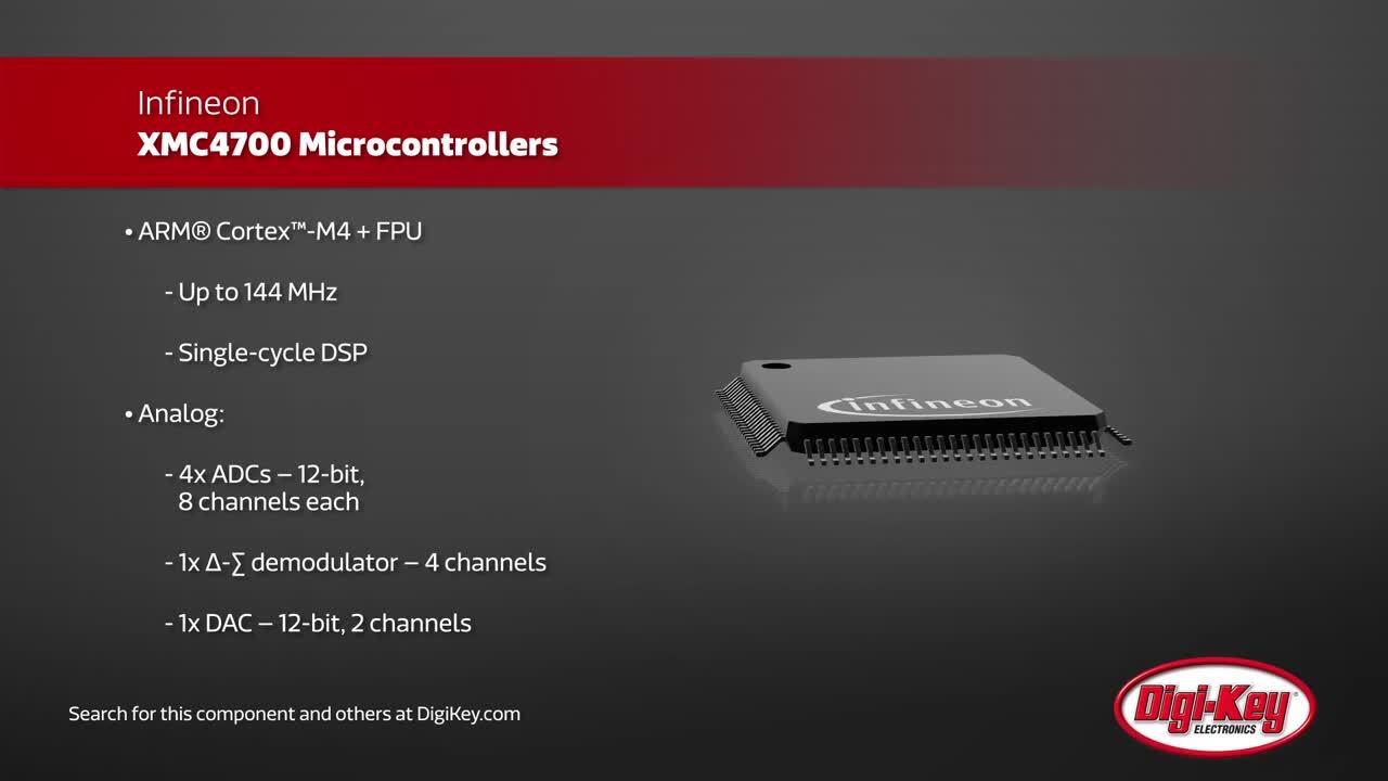 Infineon XMC4700 Microcontrollers | DigiKey Daily