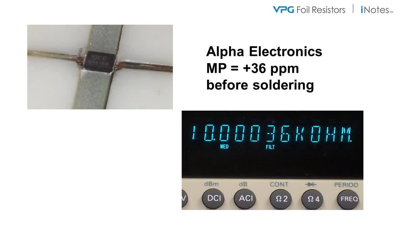 A Tale of Two Resistor Technologies Pre- and Post-Soldering