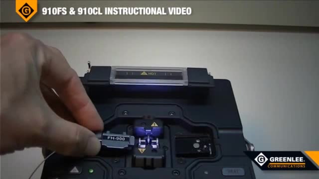 910FS & 910CL Fusion Splicer Instructional Video