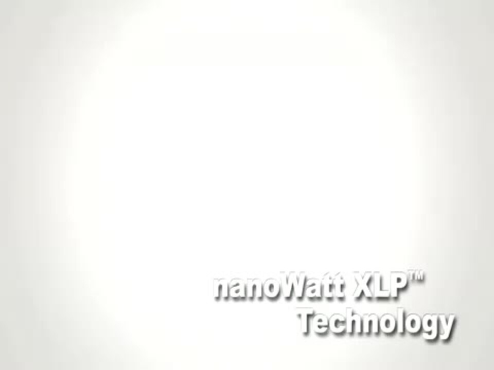 World's Lowest Power in Sleep MCU: nanoWatt XLP