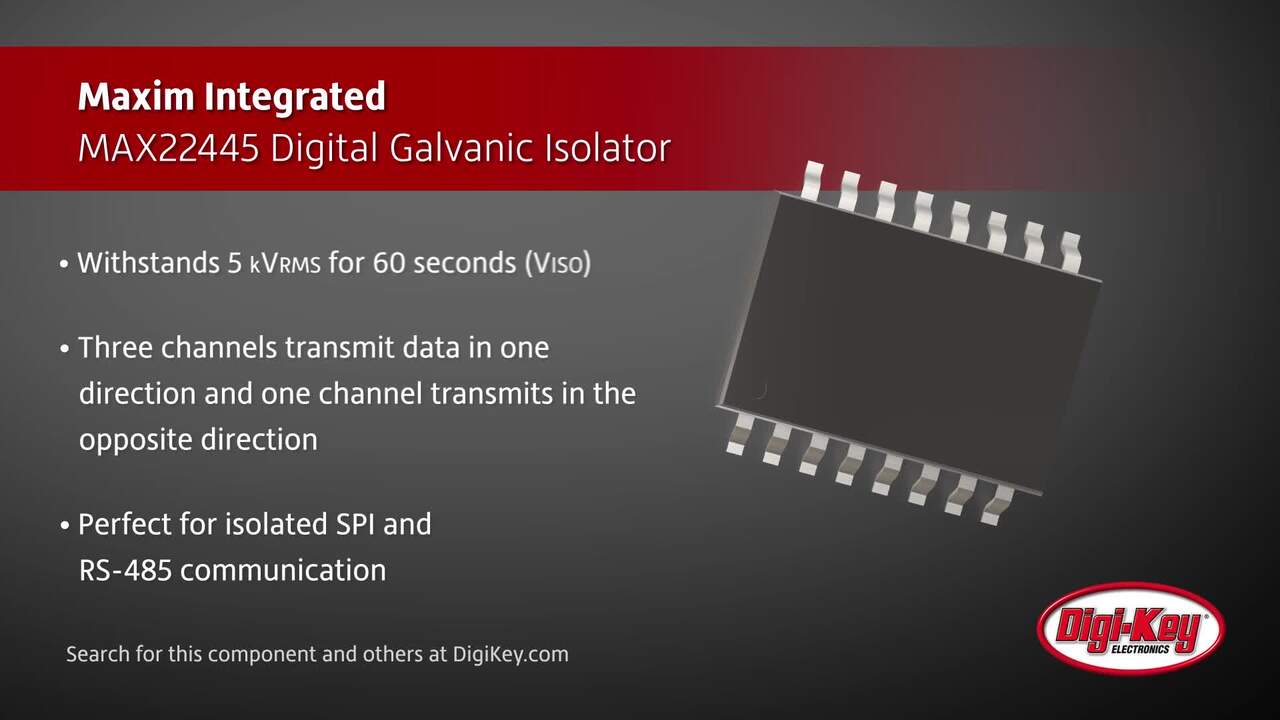MAX22445 4Channel Digital Isolator ADI DigiKey