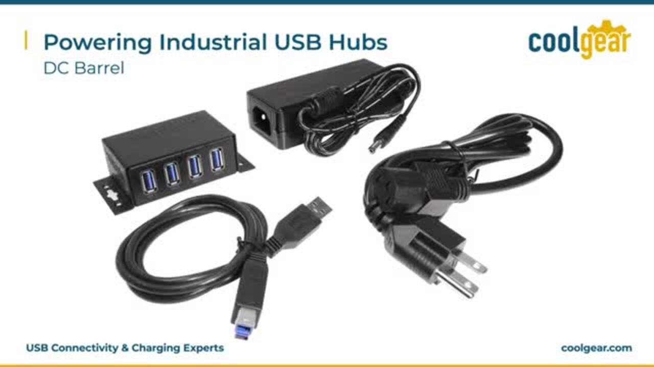 Common Power Connectors Found on Our USB Hubs | Coolgear Basics