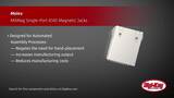 Molex MXMag Single-Port RJ45 Magnetic Jacks | Digi-Key Daily Molex MXMag Single-Port RJ45 Magnetic Jacks | Digi-Key Daily