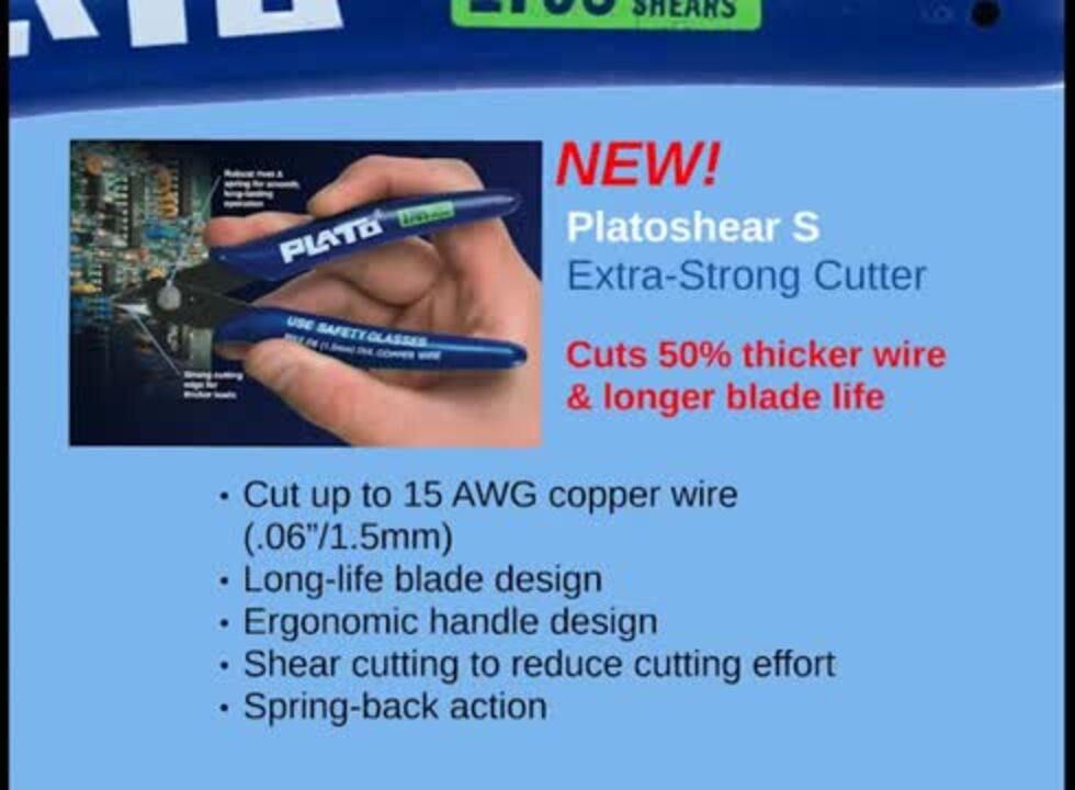 Plato 170S Extra-Strong Cutter and Brass Tip Cleaner